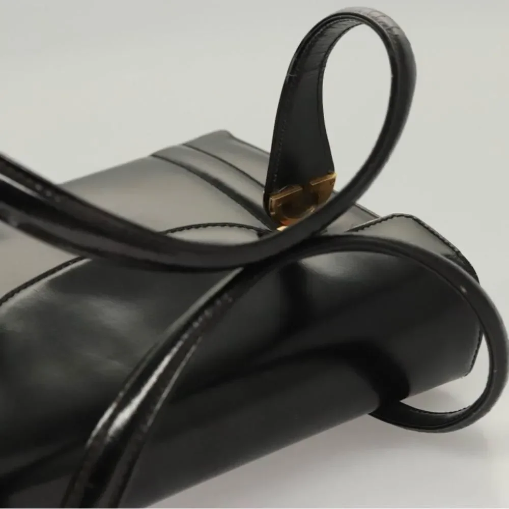 Gucci Black Satchel with Gold Hardware